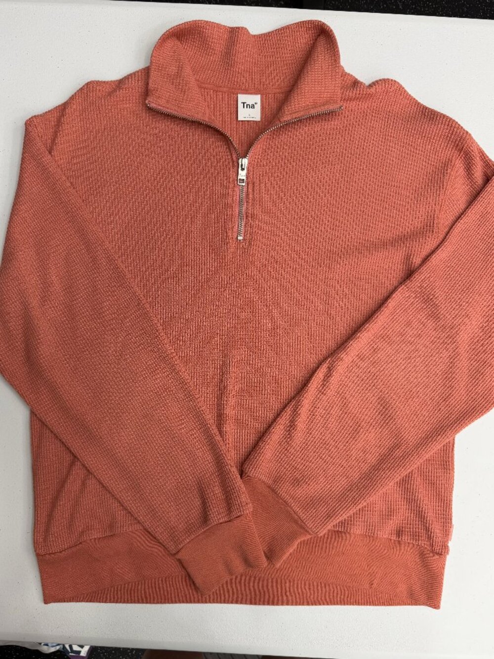 Aritzia Half Zip Sweater
